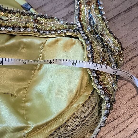 Jovani evening dress size 2 pleated, sexy cut out sides and  softly padd… - Picture 10 of 16